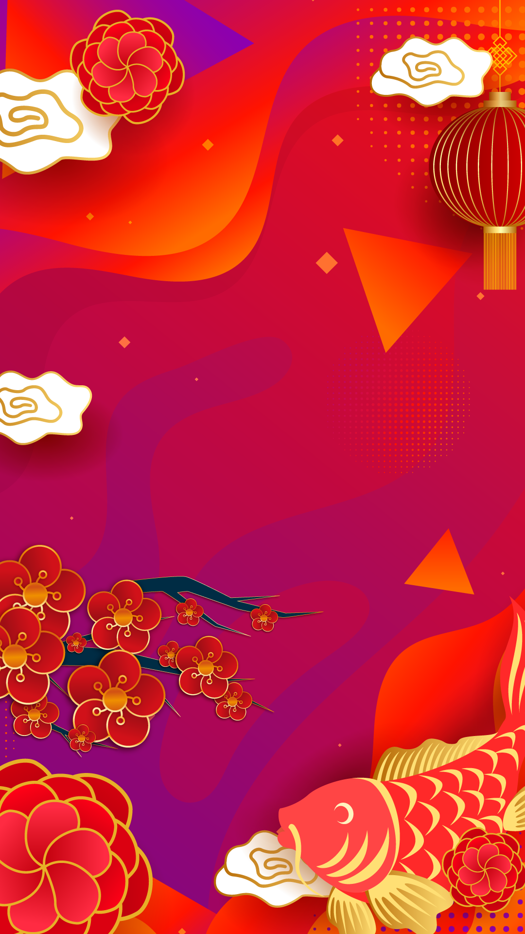 財神背景-手機板